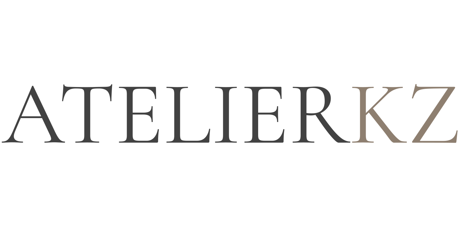 Logo Atelier KZ - Création site internet maroquinerie de luxe